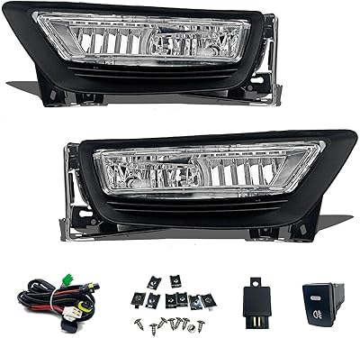 Feux antibrouillard pour honda accord 2014 2013 2015 berline 4 portes avec phares