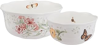 Bols gigognes lenox butterfly meadow, lot de 2