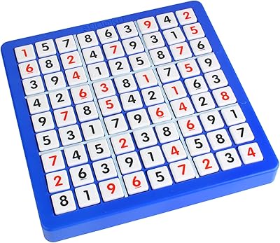 Jeu de société larsell sudoku en plastique pour adultes et enfants 81 grilles