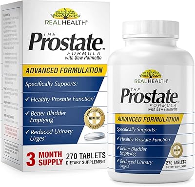 Formule de prostate de real health laboratories avec saw palmetto - 270 comprimés