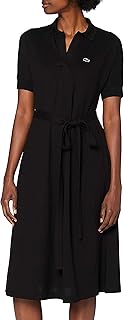 Robe polo coupe ample à col en v pour femme (lot de 1)