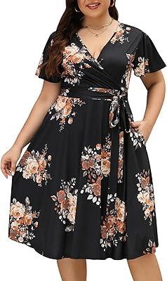 Robe de demoiselle d'honneur mi-longue décontractée et extensible à col en v