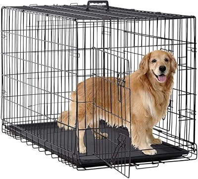 Cage pour chien de grande taille best pet caisse d'extérieur 48 pouces