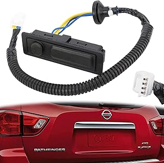 E-vniko commutateur de déverrouillage d'ouverture du coffre du hayon arrière compatible avec nissan