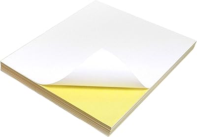 Papier autocollant autocollant gotos a4 pour imprimante laser à jet d'encre - étiquette