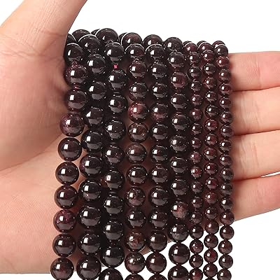 Perles de pierre d'agate rouge en cristal naturel siumia