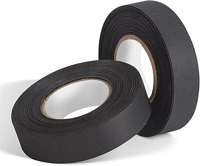 Ruban adhésif automobile, 2 rouleaux de ruban isolant en tissu métallique résistant aux