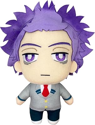 Poupée en peluche my hero academia shinso seifuku - 8" de hauteur
