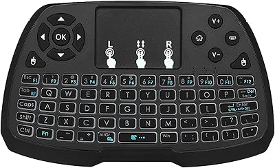 Clavier sans fil 2,4 ghz, télécommande portable avec pavé tactile, pour ordinateur portable