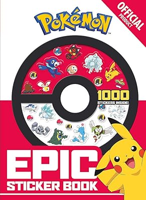 Le livre officiel d'autocollants pokémon epic. Diaytar Sénégal : Le choix, la qualité, l'économie réunis