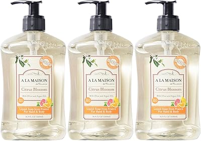 Savon liquide pour les mains a la maison de provence | parfum fleur