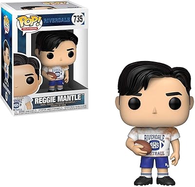 Funko pop tv : riverdale - reggie en costume de football à collectionner