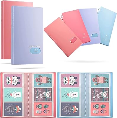 Petit album photo porte-cartes photo pour cartes k-pop pochette de visite avec 240