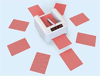 Distributeur de cartes entièrement automatique, séparateur de cartes portable rotatif à 360 degrés