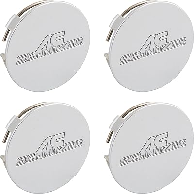 Cache-moyeux ronds de 75 mm compatibles avec schnitzer type ii type iii oem