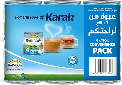 Pack facile de lait liquide évaporé arc-en-ciel faible en gras avec vitamine d