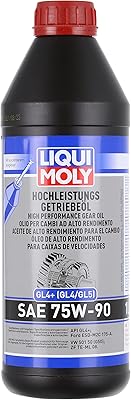 Huile pour engrenages haute performance liqui moly sae 75w-90 1l (gl4+)