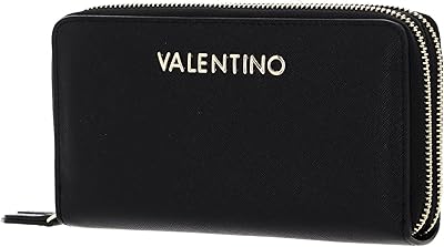 Valentino vps1ij47 nero donna portefeuille zippé rond gris bohème