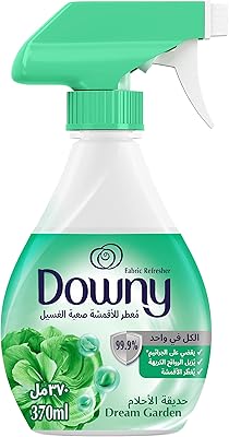 Bouteille de désodorisant antibactérien dream garden downy, 370 ml