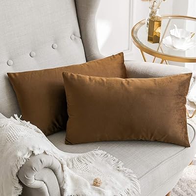 Housse de coussin réversible en velours lavable coty 30 x