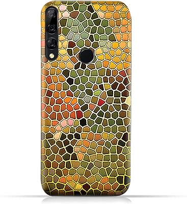Coque amc design huawei y9 prime (2019) en verre tpu avec motif artistique