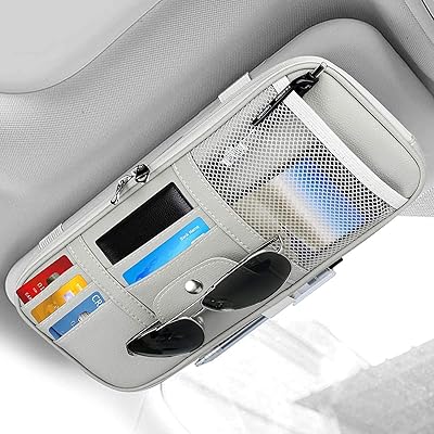 Organisateur de pare-soleil de voiture sac de rangement pour camion suv accessoires d'intérieur
