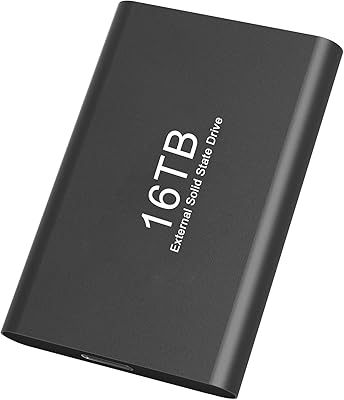 Disque dur externe ssd 16 to portable to pour sauvegarde de données