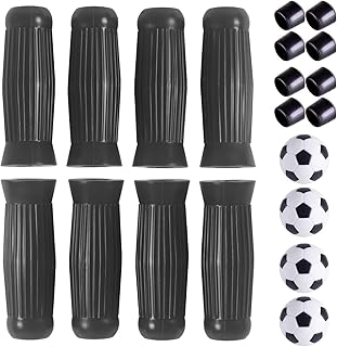 Poignées de table de baby-foot jemison, poignées de table de football 5/8", 8