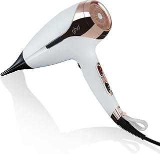 Sèche-cheveux ghd helios - blanc, sèche-cheveux professionnel, flux d'air puissant, coiffage rapide