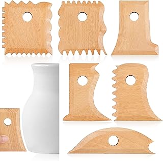 7 pièces d'outils de poterie pour façonner la poterie, la céramique, la céramique