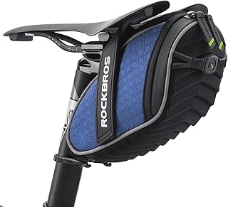 Sac de selle de vélo rock bros 3d shell design pour vtt