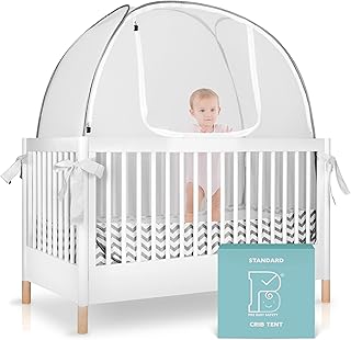 Tente de berceau de sécurité professionnelle | moustiquaire pour bébé en maille