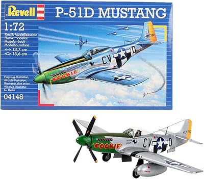Jouet revel p-51d mustang d'allemagne