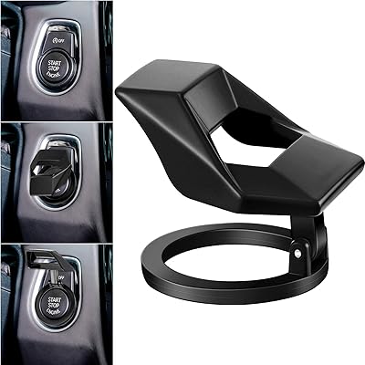 Couvercle de bouton d'arrêt de démarrage du moteur de voiture, couvercle de protection