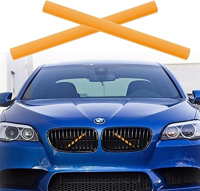 Accessoires de calandre bmw série 5 garniture de support de jambe de force