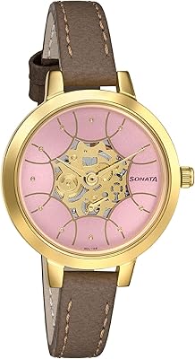 Montre analogique à cadran rose pour femme - 8141yl02, rose, montre analogique