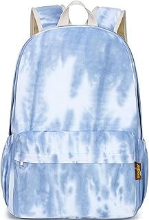 Sac à dos d'école en toile pour filles, ranibow design unisexe, sac à