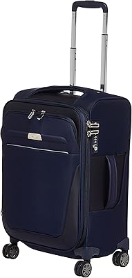 Bagage samsonite soft side spinner 55 cm avec serrure tsa par b-lite