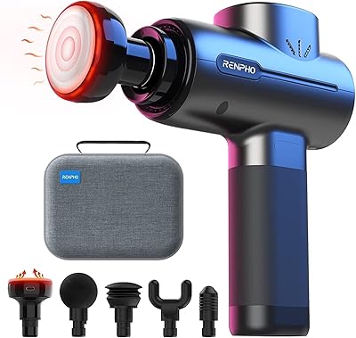 Pistolet de massage actif renfo avec muscles thermiques des tissus profonds, pistolet