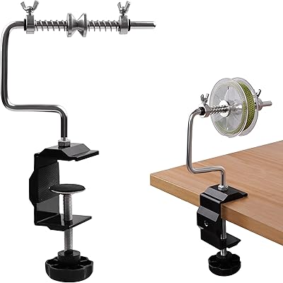 Bobine de ligne de pêche celanon réglable pour système de moulinet de filature stable et portable, station de moulinet de filature avec clip. Diaytar : Le e-commerce qui respecte votre budget