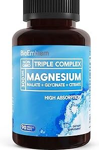 Bioamplum triple magnesium complex | 300 mg de glycinate malate et citrate de magnésium pour la. Diaytar : Votre shopping, nos meilleurs prix