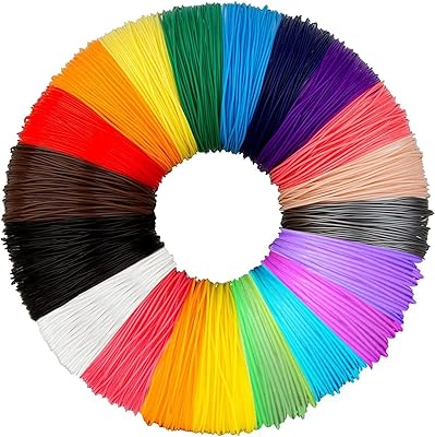 Ensemble de stylos d'impression 3d, 10 couleurs, 50 mètres, planche à dessin