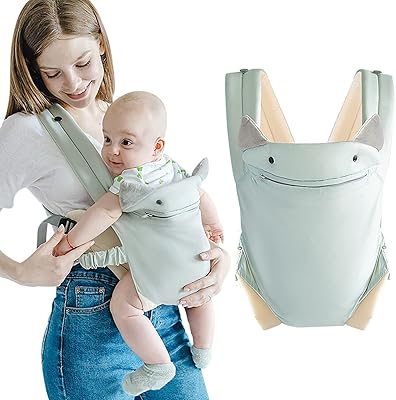 Porte-bébé nouveau-né avec poche, 4 en 1 facile à porter, confortable, réglable