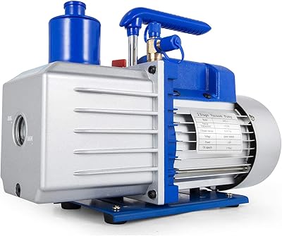 Pompe à vide 10cfm 1hp palettes deux étages 3 x 10ba-ima
