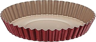 Moule à tarte de 24 cm avec revêtement antiadhésif interne et externe