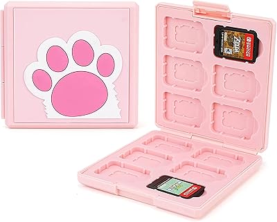 Étui pour cartes de jeu pour nintendo switch boîte de rangement rigide