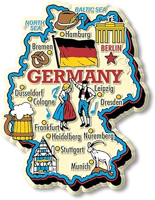 Aimants classiques jumbo carte du pays allemand, souvenirs de collection, fabriqués aux états-unis. Diaytar Sénégal : Des promotions qui ont du sens