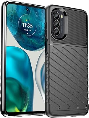Coque de protection oetro pour motorola moto g52, soft touch ultra slim matte
