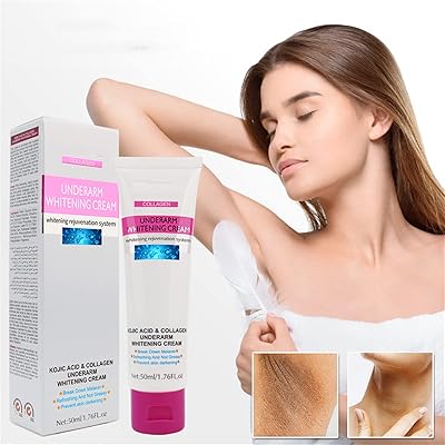 Crème blanchissante pour les aisselles honbolo, crème éclaircissante et hydratante au lait triangulaire