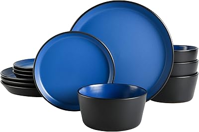 Service de table rond gibson elite soho lounge, service pour quatre (12 pièces)